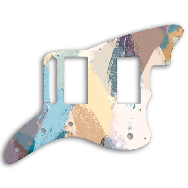 Fender Jazzmaster Special Edition Blacktop HH Custom Pickguard Scratchplate PAINT Design