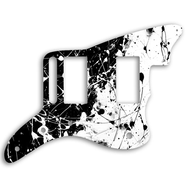 Fender Jazzmaster Special Edition Blacktop HH Custom Pickguard Scratchplate PAINT Design