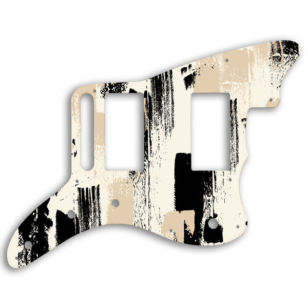 Fender Jazzmaster Special Edition Blacktop HH Custom Pickguard Scratchplate PAINT Design