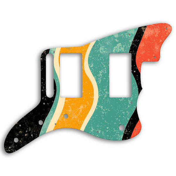 Fender Jazzmaster Special Edition Blacktop HH Custom Pickguard Scratchplate RETRO Design