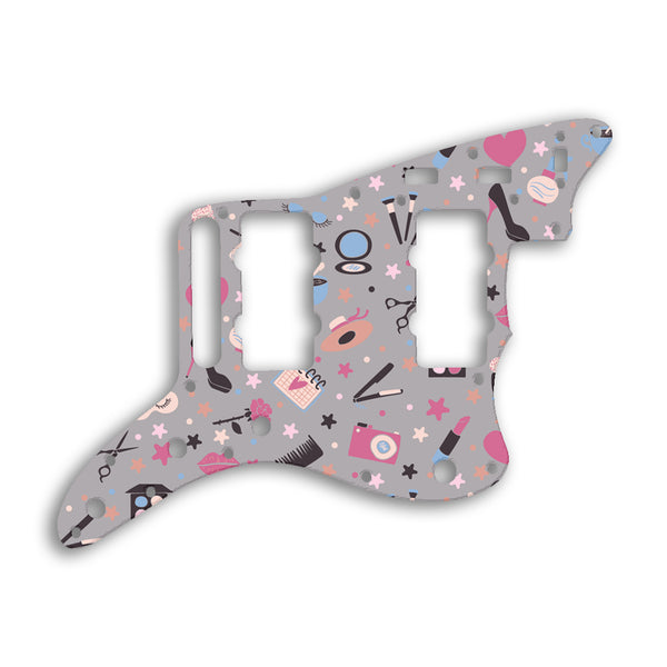 Fender Jazzmaster Special Custom Pickguard Scratchplate GIRLY Design