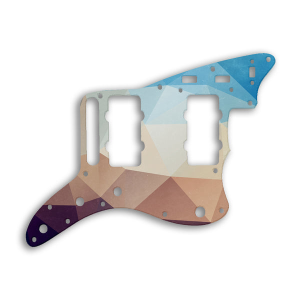 Fender Jazzmaster Special Custom Pickguard Scratchplate POLYGON Design