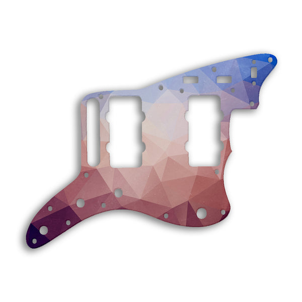 Fender Jazzmaster Special Custom Pickguard Scratchplate POLYGON Design