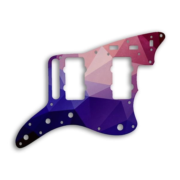 Fender Jazzmaster Special Custom Pickguard Scratchplate POLYGON Design