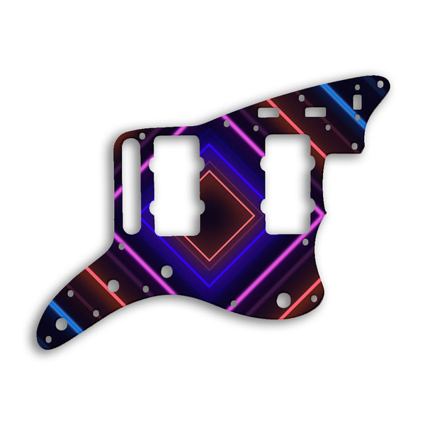 Fender Jazzmaster Special Custom Pickguard Scratchplate TRON Design