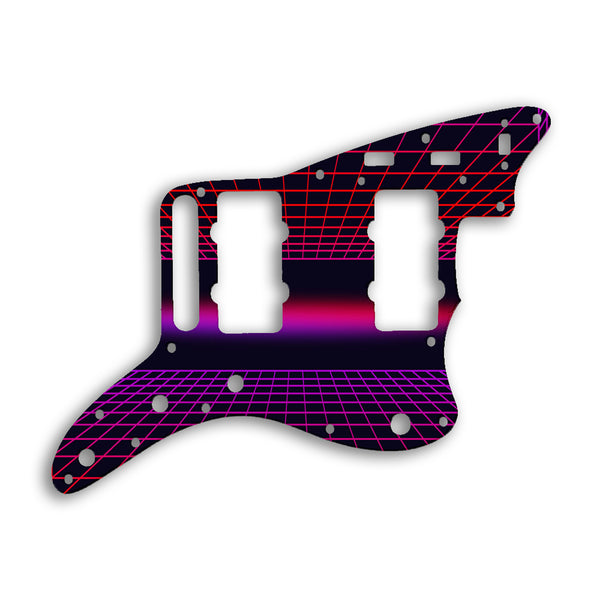 Fender Jazzmaster Special Custom Pickguard Scratchplate TRON Design