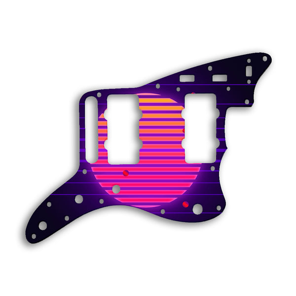 Fender Jazzmaster Special Custom Pickguard Scratchplate TRON Design