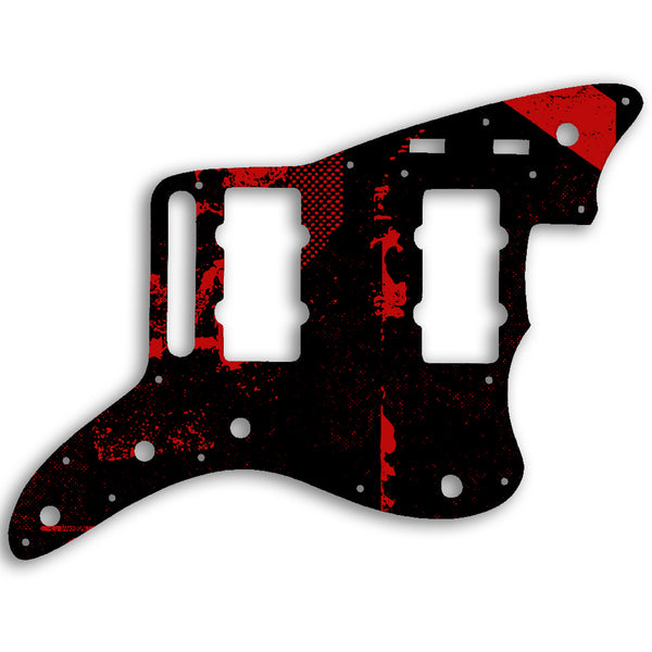 Fender Jazzmaster Troy Van Leeuwen Custom Pickguard Scratchplate ABSTRACT Design