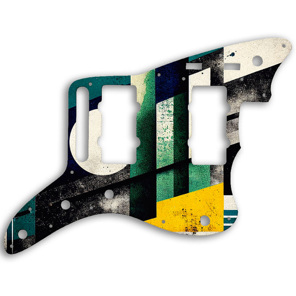 Fender Jazzmaster Troy Van Leeuwen Custom Pickguard Scratchplate ABSTRACT Design