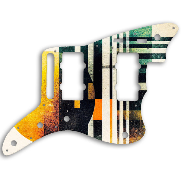 Fender Jazzmaster Troy Van Leeuwen Custom Pickguard Scratchplate ABSTRACT Design