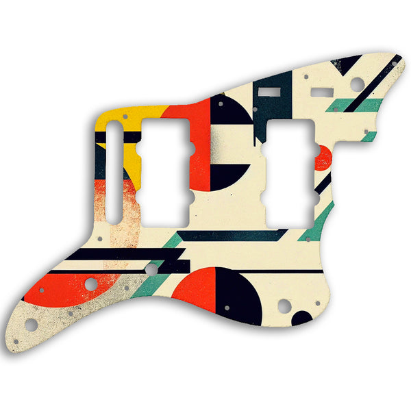 Fender Jazzmaster Troy Van Leeuwen Custom Pickguard Scratchplate ABSTRACT Design