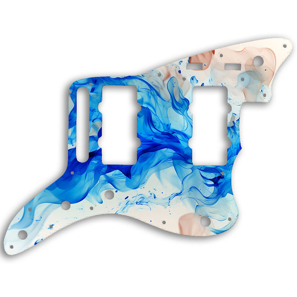 Fender Jazzmaster Troy Van Leeuwen Custom Pickguard Scratchplate Fire Design