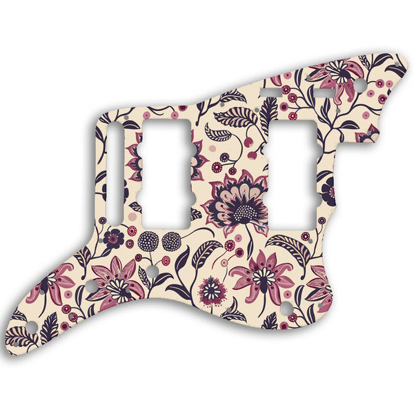 Fender Jazzmaster Troy Van Leeuwen Custom Pickguard Scratchplate INDIAN_FLORAL Design