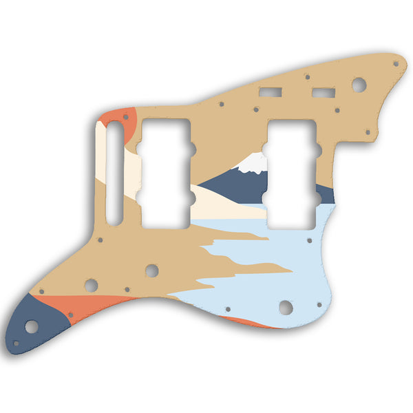 Fender Jazzmaster Troy Van Leeuwen Custom Pickguard Scratchplate MINIMAL Design