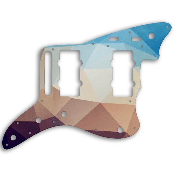 Fender Jazzmaster Troy Van Leeuwen Custom Pickguard Scratchplate POLYGON Design