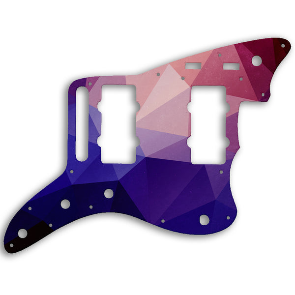 Fender Jazzmaster Troy Van Leeuwen Custom Pickguard Scratchplate POLYGON Design