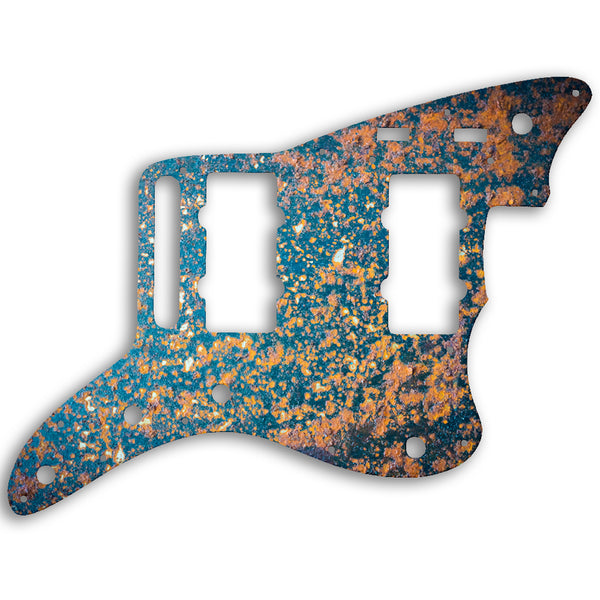 Fender Jazzmaster Troy Van Leeuwen Custom Pickguard Scratchplate Rust Design