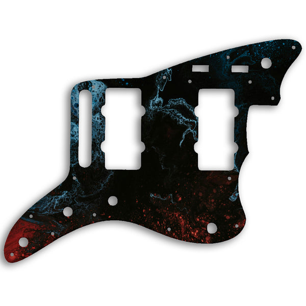 Fender Jazzmaster Troy Van Leeuwen Custom Pickguard Scratchplate SWIRL Design