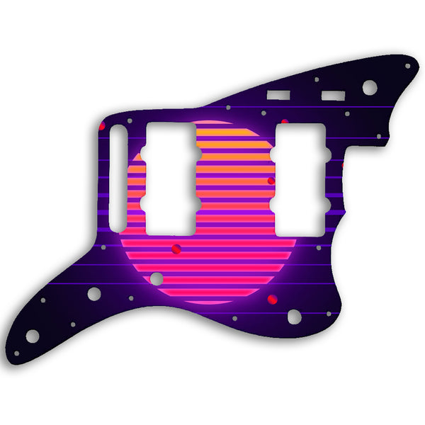 Fender Jazzmaster Troy Van Leeuwen Custom Pickguard Scratchplate TRON Design