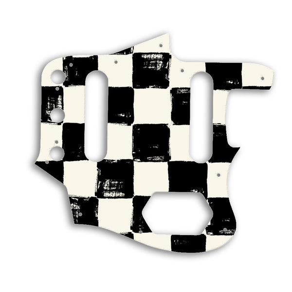 Fender Johnny Marr Jaguar Custom Pickguard Scratchplate CHESS Design