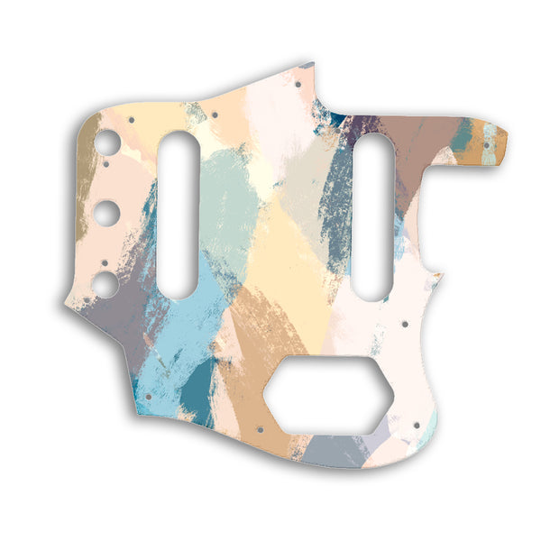 Fender Johnny Marr Jaguar Custom Pickguard Scratchplate PAINT Design