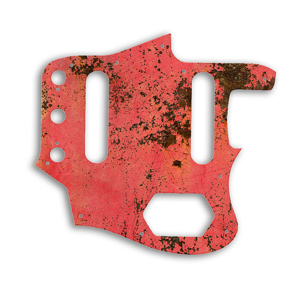 Fender Johnny Marr Jaguar Custom Pickguard Scratchplate Rust Design