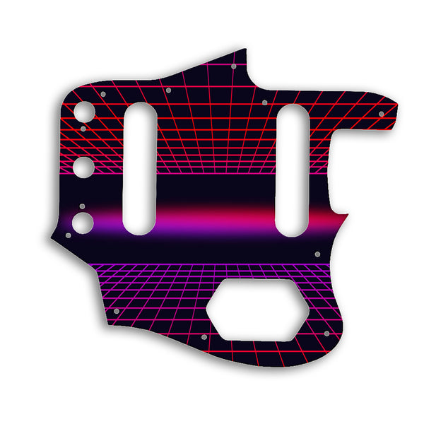 Fender Johnny Marr Jaguar Custom Pickguard Scratchplate TRON Design