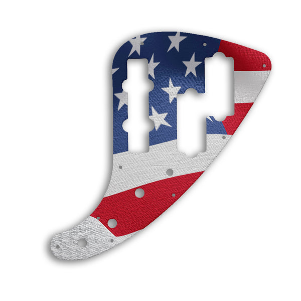 Fender JP-90 Jazz Bass Custom Pickguard Scratchplate Flag Design