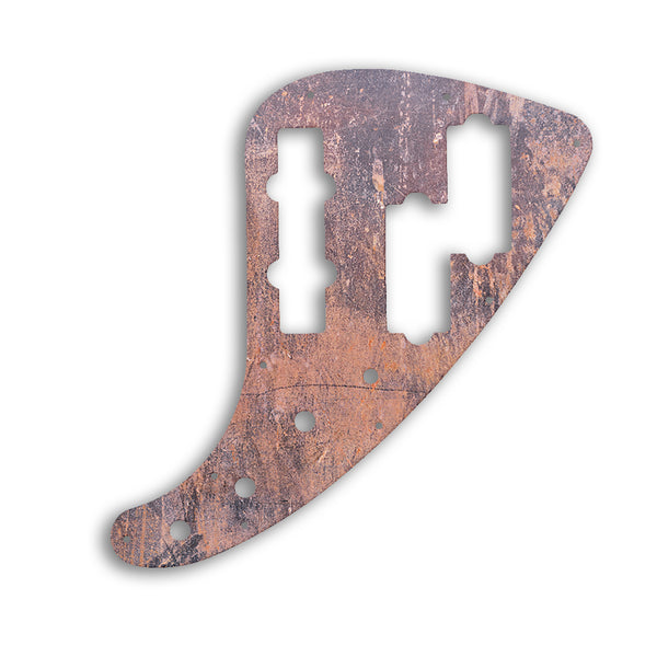 Fender JP-90 Jazz Bass Custom Pickguard Scratchplate Rust Design