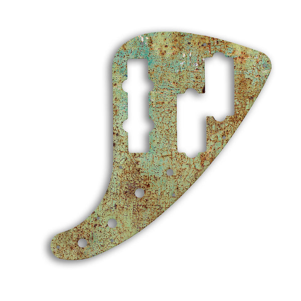 Fender JP-90 Jazz Bass Custom Pickguard Scratchplate Rust Design