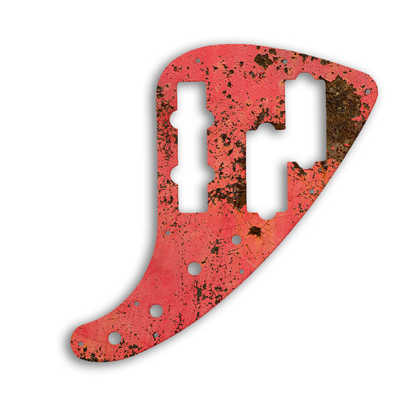 Fender JP-90 Jazz Bass Custom Pickguard Scratchplate Rust Design