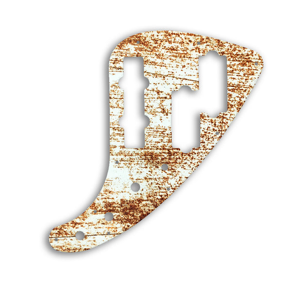 Fender JP-90 Jazz Bass Custom Pickguard Scratchplate Rust Design