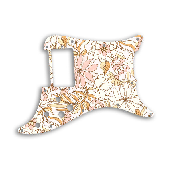 Fender Lead I Custom Pickguard Scratchplate FLOWERS Design