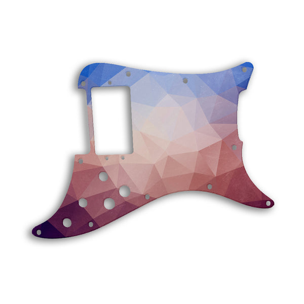 Fender Lead I Custom Pickguard Scratchplate POLYGON Design