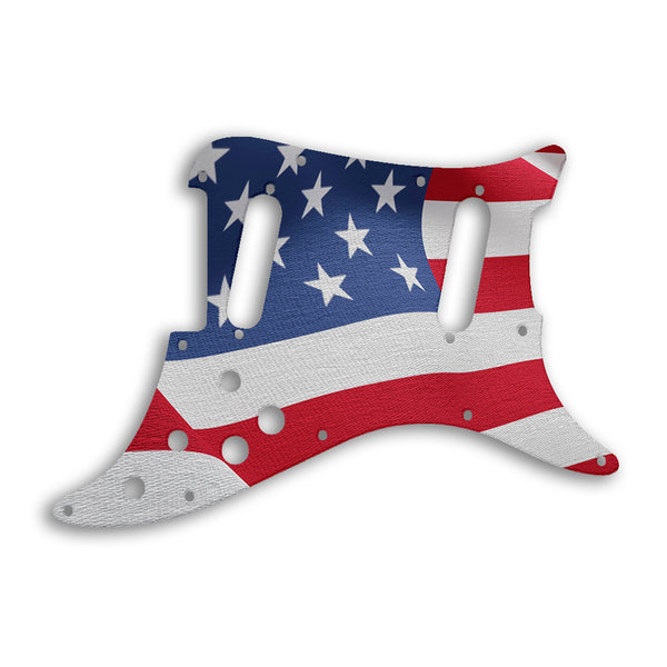 Fender Lead II Custom Pickguard Scratchplate Flag Design