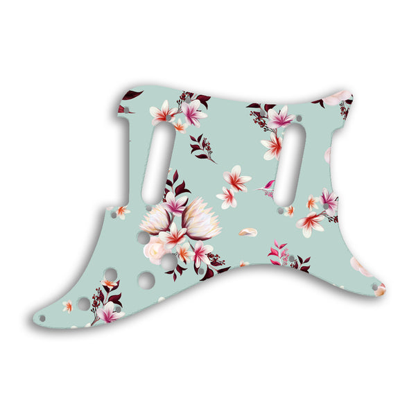 Fender Lead II Custom Pickguard Scratchplate FLOWERS Design