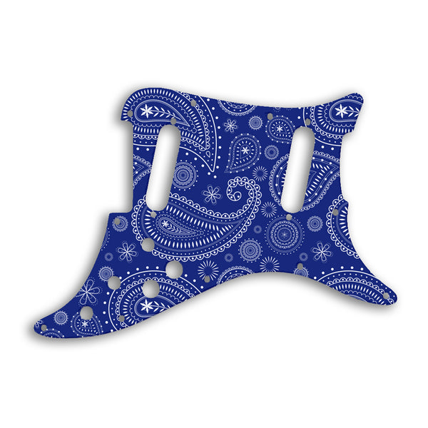 Fender Lead II Custom Pickguard Scratchplate Paisley Design