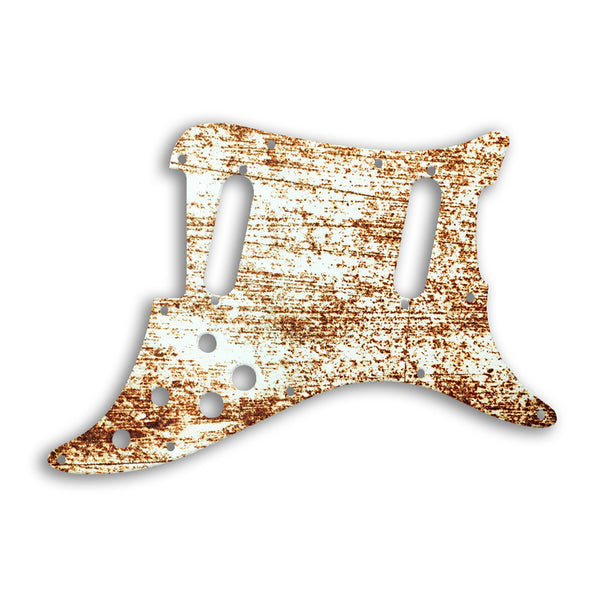 Fender Lead II Custom Pickguard Scratchplate Rust Design