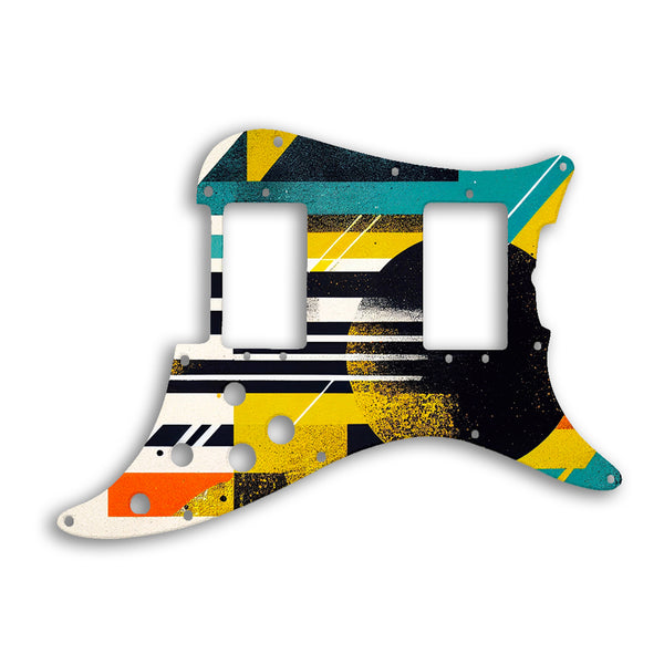 Fender Lead III Custom Pickguard Scratchplate ABSTRACT Design