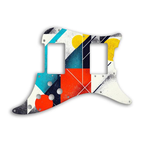 Fender Lead III Custom Pickguard Scratchplate ABSTRACT Design