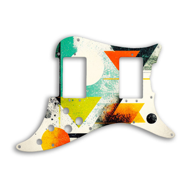 Fender Lead III Custom Pickguard Scratchplate ABSTRACT Design