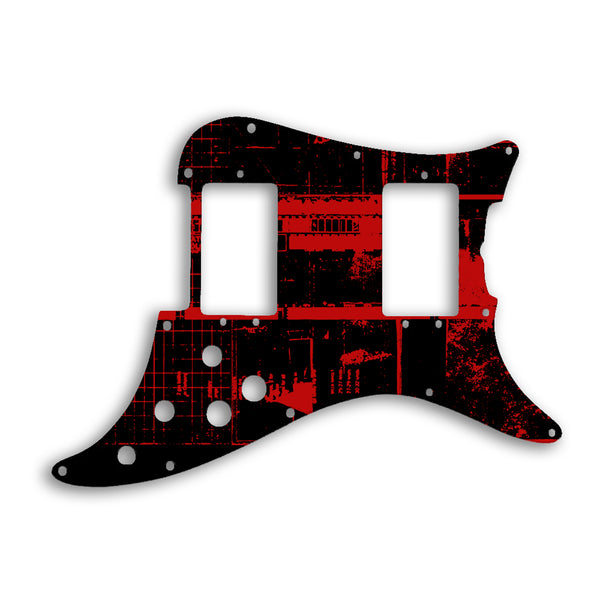 Fender Lead III Custom Pickguard Scratchplate ABSTRACT Design