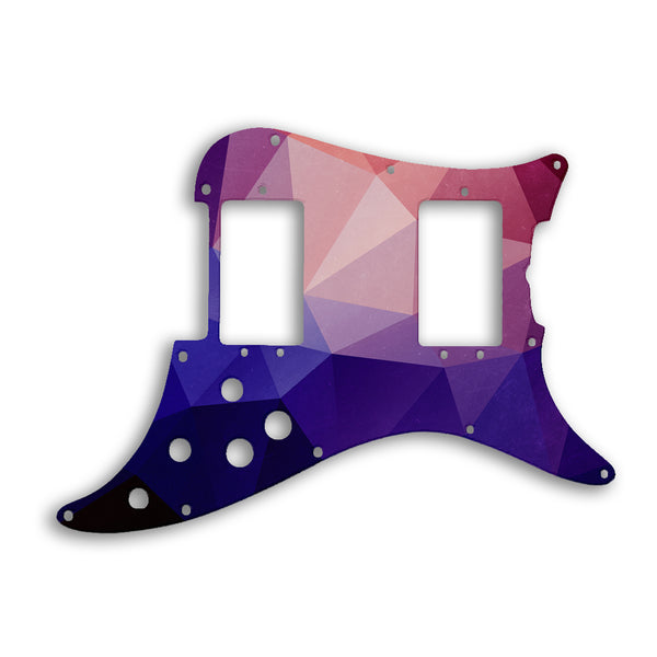 Fender Lead III Custom Pickguard Scratchplate POLYGON Design