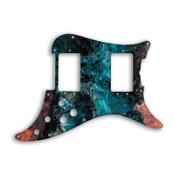 Fender Lead III Custom Pickguard Scratchplate SWIRL Design