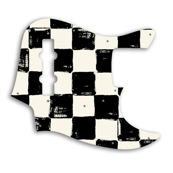 Fender Made In Japan Jazz Bass Custom Pickguard Scratchplate CHESS Design