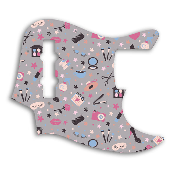 Fender Made In Japan Jazz Bass Custom Pickguard Scratchplate GIRLY Design