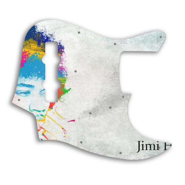 Fender Made In Japan Jazz Bass Custom Pickguard Scratchplate Jimi Design