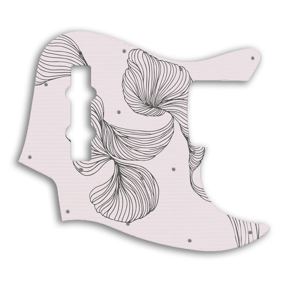 Fender Made In Japan Jazz Bass Custom Pickguard Scratchplate Line Design