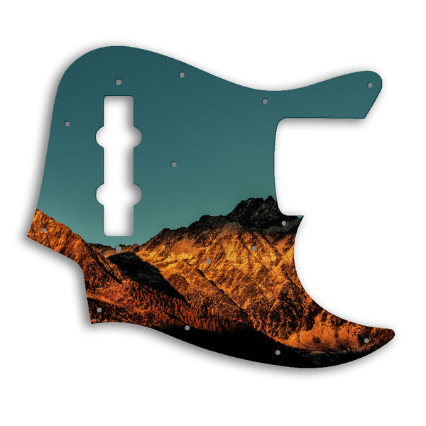 Fender Made In Japan Jazz Bass Custom Pickguard Scratchplate NIGHT Design