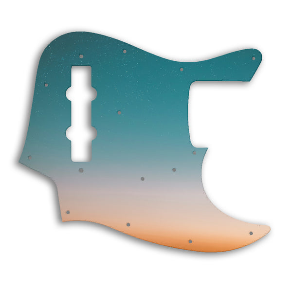 Fender Made In Japan Jazz Bass Custom Pickguard Scratchplate NIGHT Design